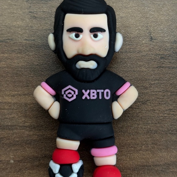 Lionel MESSI Keychain Argentina Jersey #10 Football Soccer Player 3-D Figure 2 - Picture 3 of 9